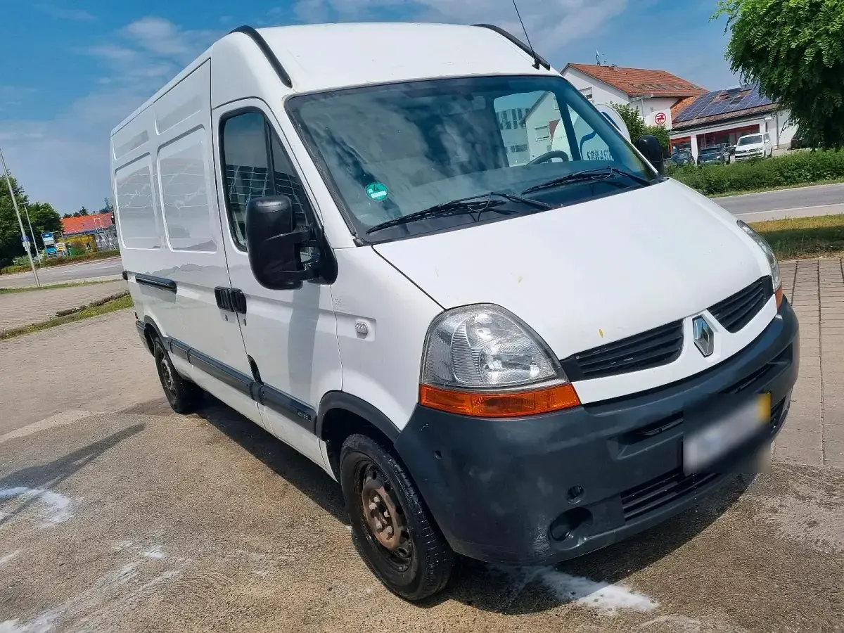 Gebraucht Renault Master 100 PS (73 kW) 2009 Weiß Van / Kleinbus