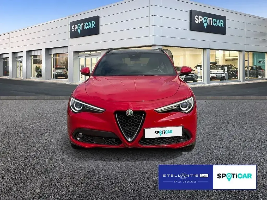 Gebraucht Alfa Romeo Stelvio Ti 209 PS (153 kW) 2022 Rot SUV