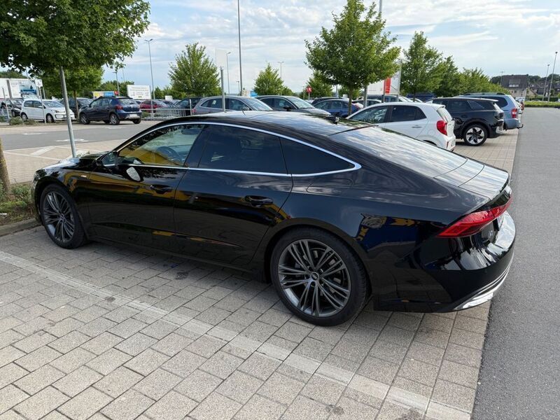 Schwarz Gebraucht 2021 Audi A7 S-Line Kleinwagen | 42.500 € (Superpreis) - Bild 1/4