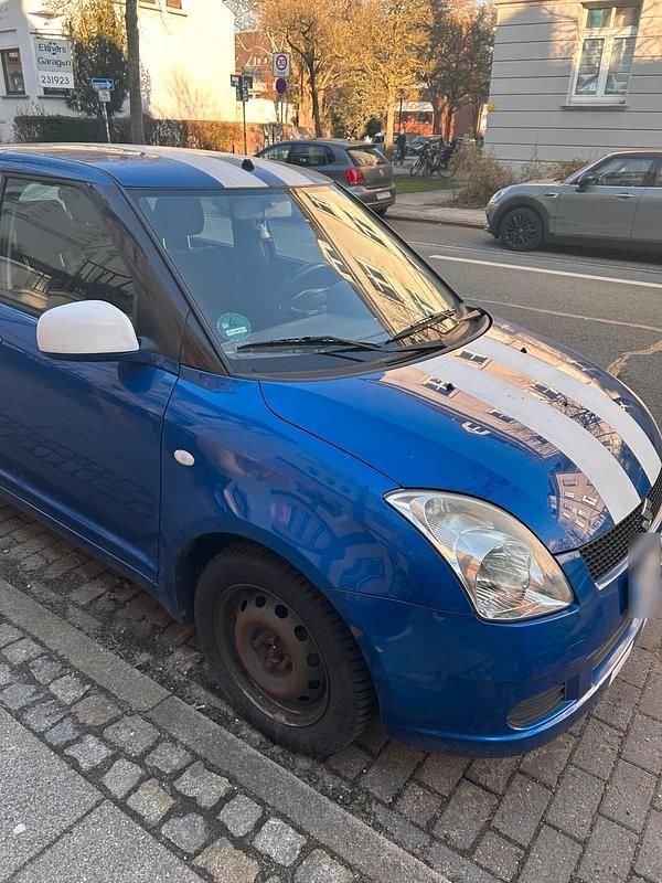 Gebraucht Suzuki Swift 2007 Blau Kleinwagen