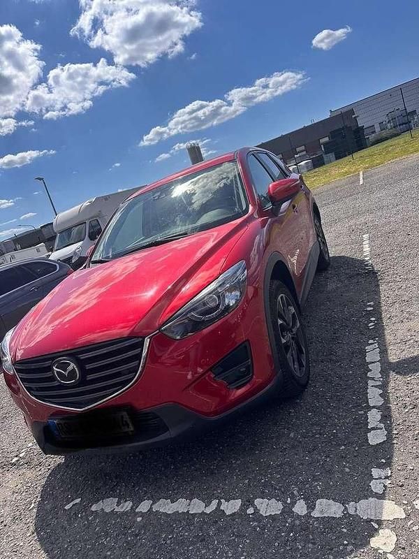 Rot Gebraucht 2015 Mazda CX-5 Sports-Line SUV | 11.900 € - Bild 1/4