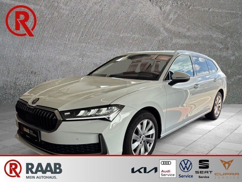 Weiss Gebraucht 2024 Skoda Superb Selection Kombi | 34.495 € (Fairer Preis) - Bild 1/4