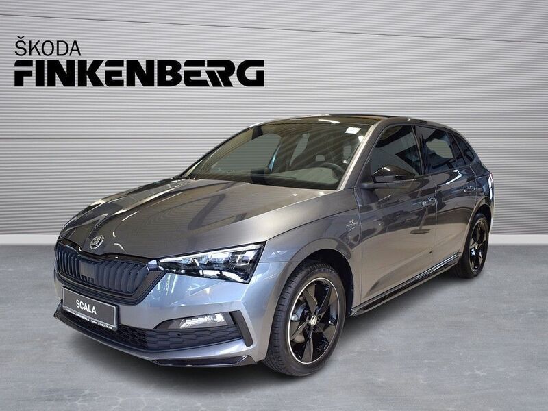 Graphite grau metallic met. graphite grau metallic met. Gebraucht 2023 Skoda Scala Monte Carlo Kleinwagen | 22.980 € (Etwas zu teuer) - Bild 1/4