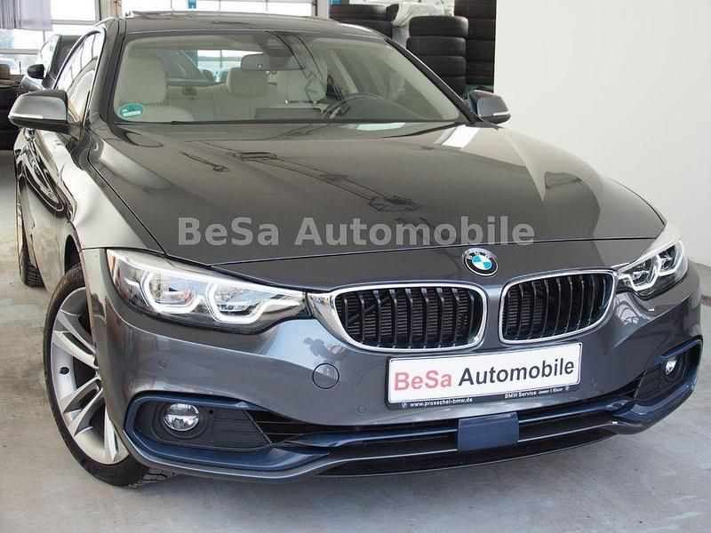 Grau Gebraucht 2018 BMW 430 Sport Line Coupé | 28.990 € (Guter Preis) - Bild 1/4