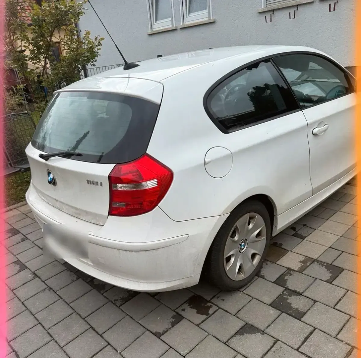 Gebraucht BMW 116 122 PS (89 kW) 2008 Weiß Kleinwagen