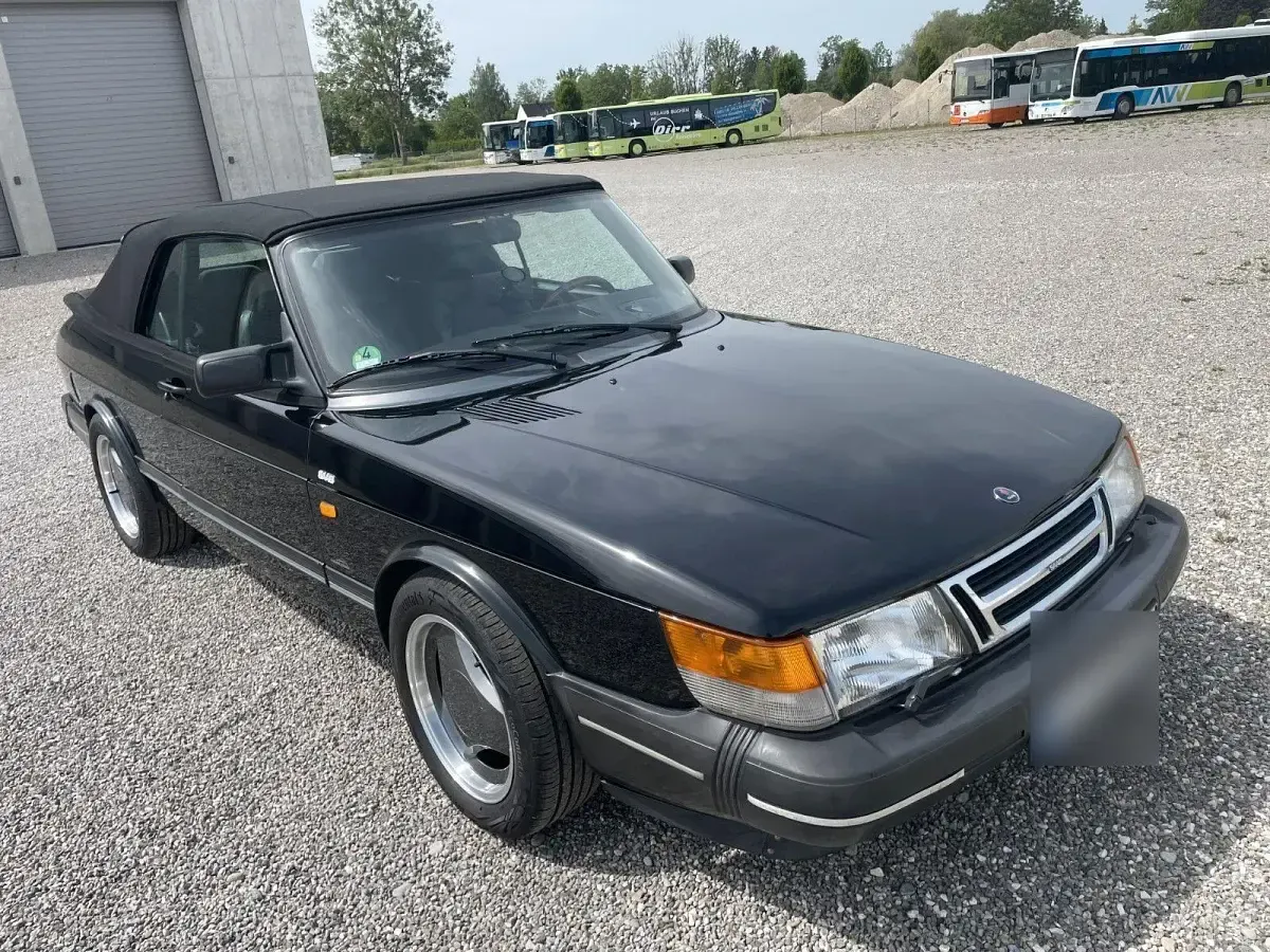 Gebraucht Saab 900 Cabriolet 141 PS (103 kW) 1992 Schwarz Cabrio