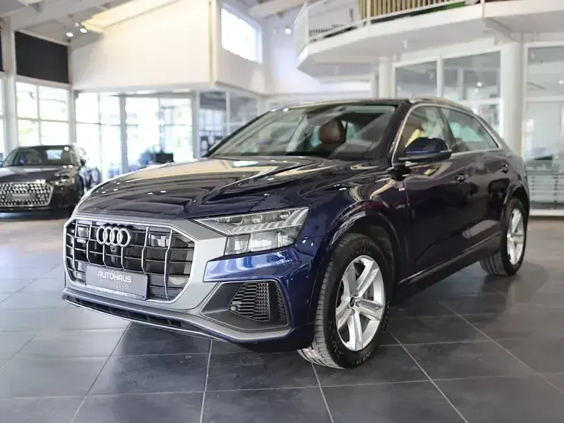 Gebraucht Audi Q8 S-Line 381 PS (280 kW) 2023 Blau SUV