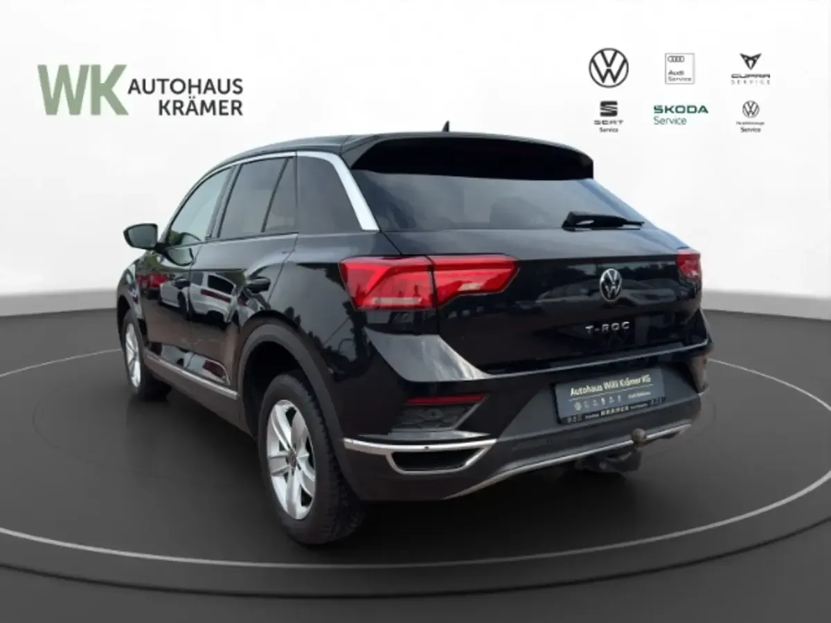 Gebraucht VW T-Roc United 150 PS (110 kW) 2021 Schwarz SUV
