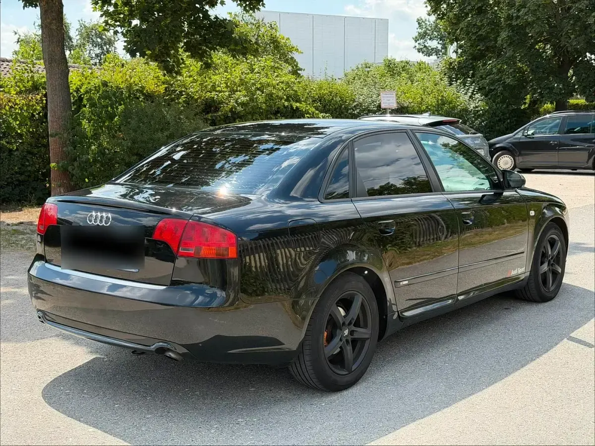 Gebraucht Audi A4 S-Line 170 PS (125 kW) 2007 Schwarz Limousine
