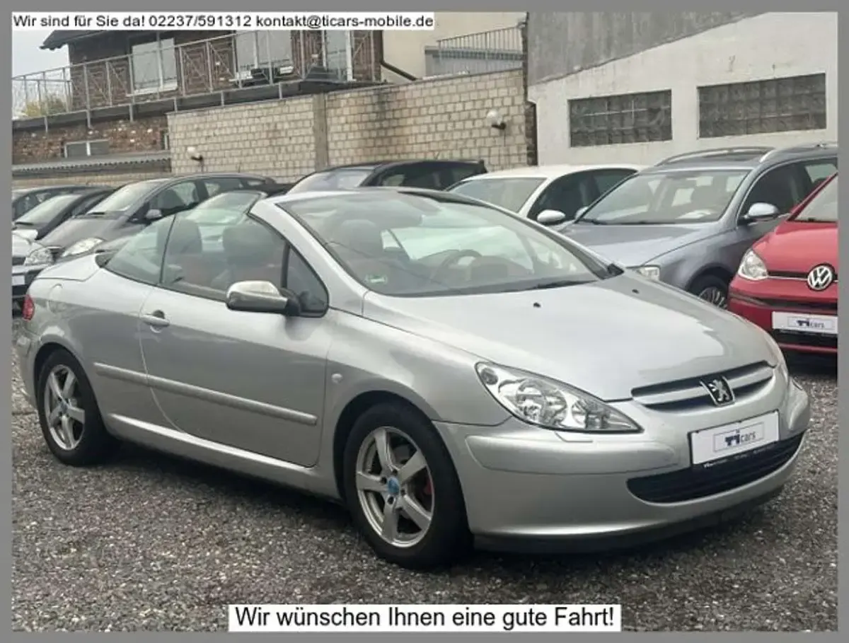 Gebraucht Peugeot 307 CC 136 PS (100 kW) 2003 Silber Cabrio