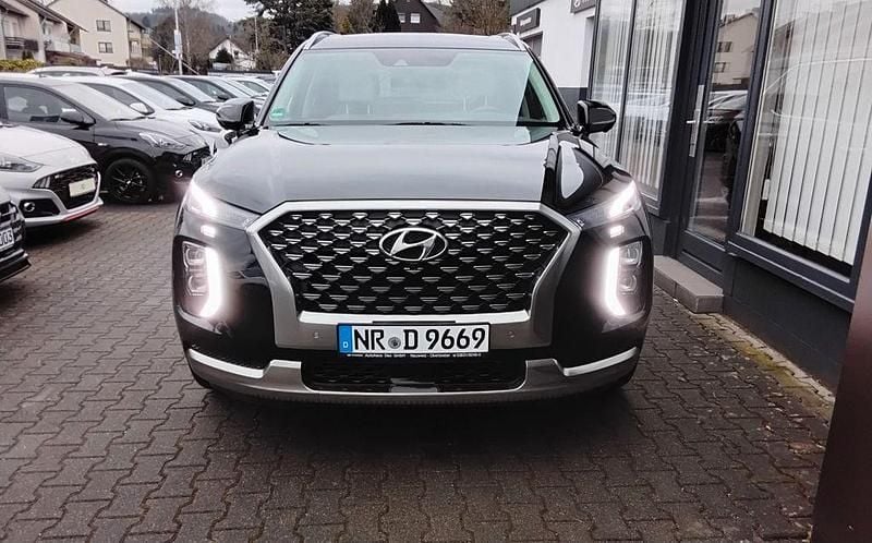 Schwarz Gebraucht 2022 Hyundai Palisade SUV | 59.990 € - Bild 1/4