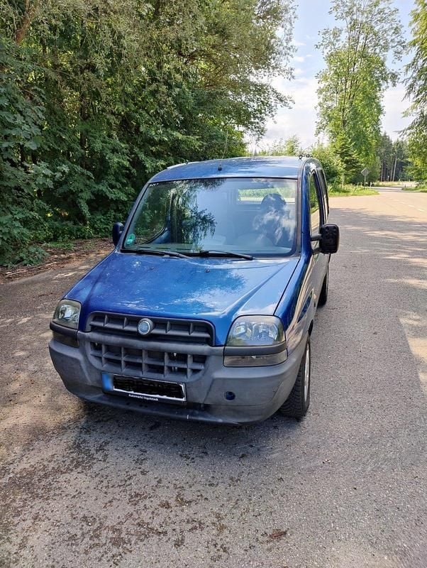 Gebraucht Fiat Doblò 103 PS (75 kW) 2005 Blau Van / Kleinbus