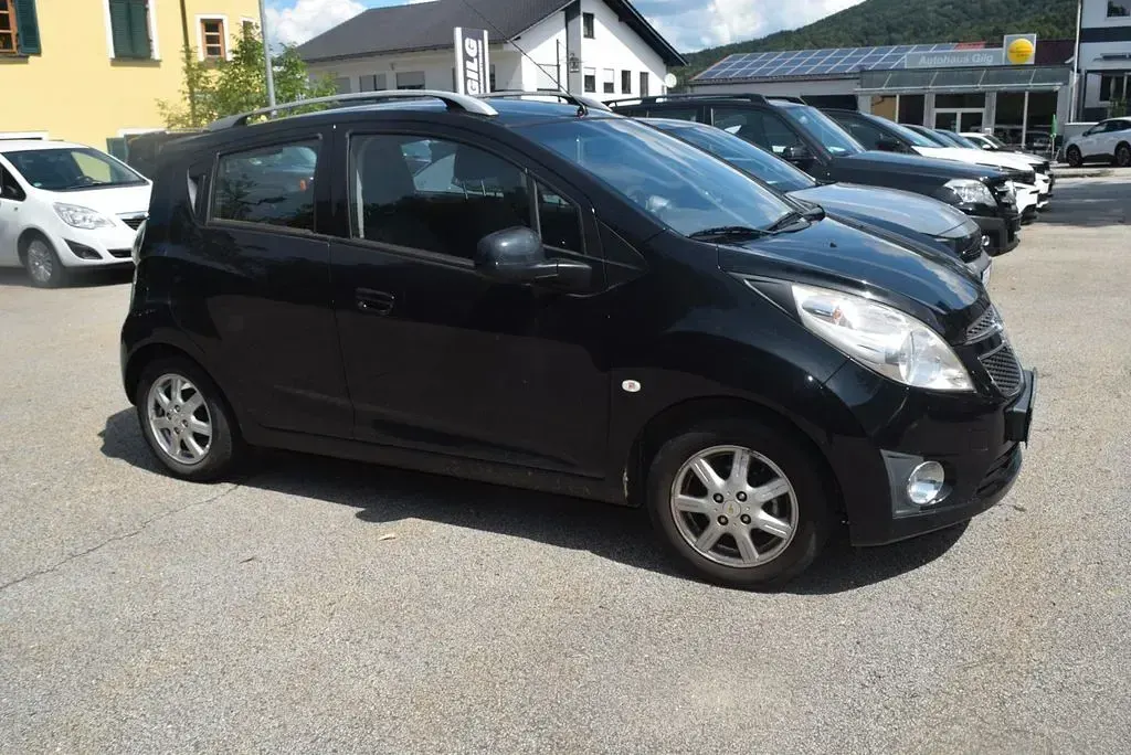 Gebraucht Chevrolet Spark LS 82 PS (60 kW) 2012 Schwarz Kleinwagen