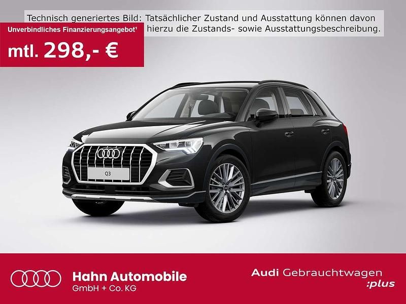 Mythosschwarz metallic Gebraucht 2022 Audi Q3 Advanced SUV | 33.830 € (Fairer Preis) - Bild 1/3