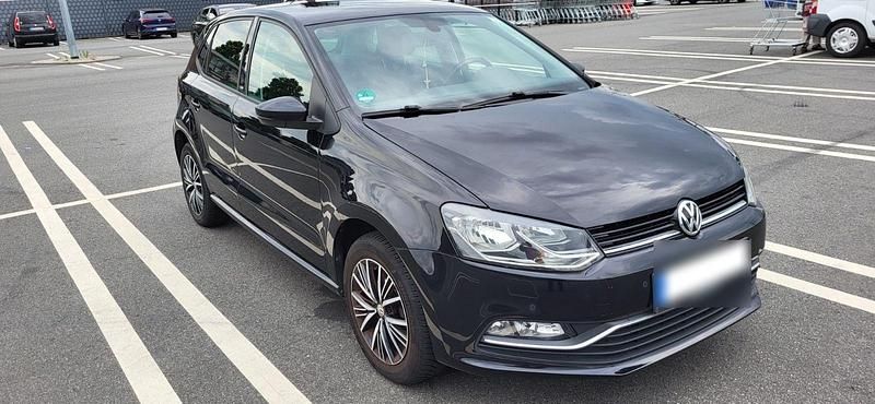 Gebraucht VW Polo Allstar 75 PS (55 kW) 2016 Schwarz Kleinwagen