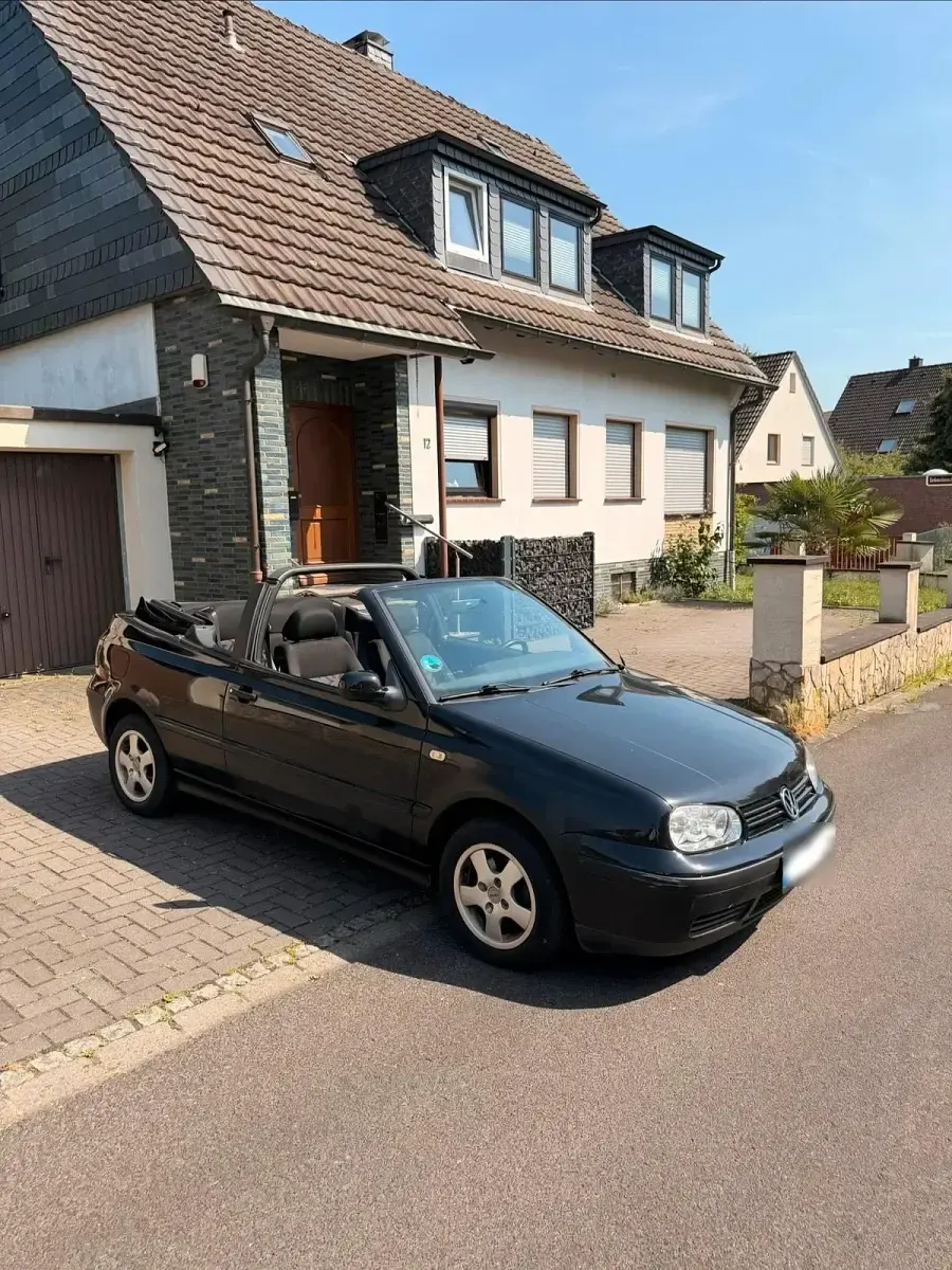 Gebraucht VW Golf 75 PS (55 kW) 2000 Schwarz Cabrio
