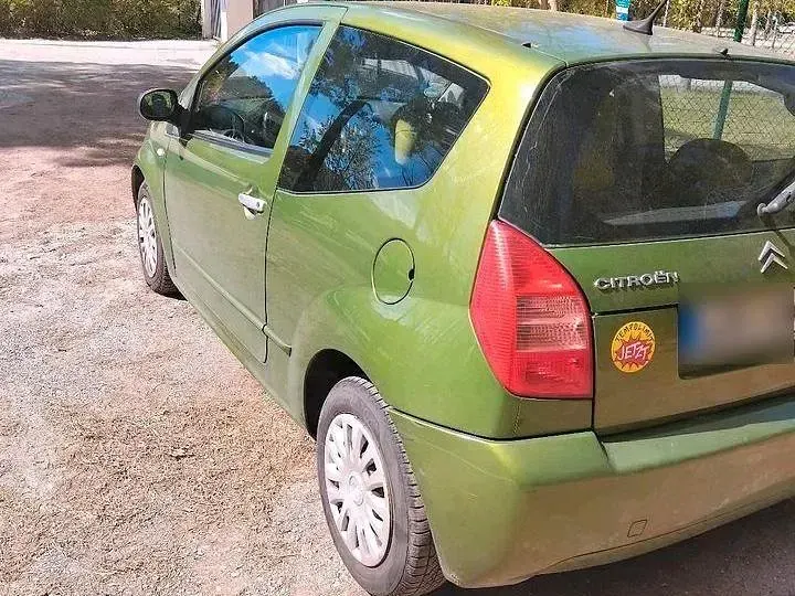 Gebraucht Citroën C2 75 PS (55 kW) 2004 Grün Kleinwagen