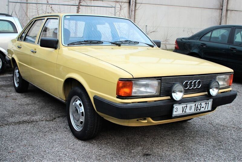 Gelb Gebraucht 1979 Audi 80 Limousine | 2.500 € - Bild 1/4