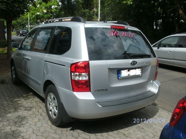 Gebraucht Kia Carnival 252 PS (185 kW) 2008 Silber Van / Kleinbus