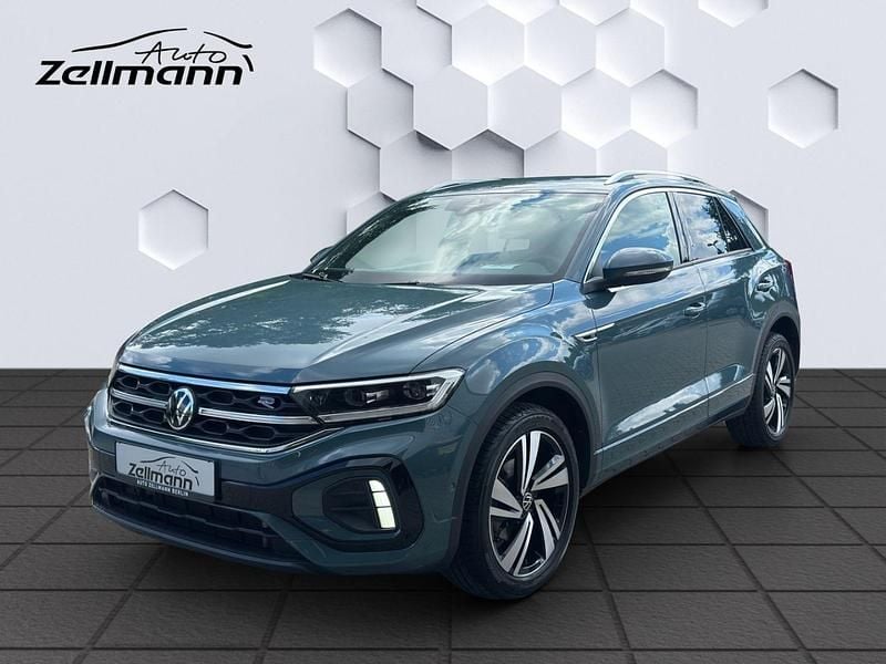 Blau Gebraucht 2024 VW T-Roc R-line SUV | 29.965 € (Guter Preis) - Bild 1/3