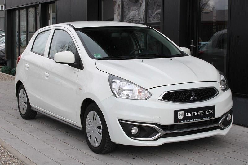 Weiß Gebraucht 2017 Mitsubishi Space Star Kleinwagen | 5.290 € (Fairer Preis) - Bild 1/4