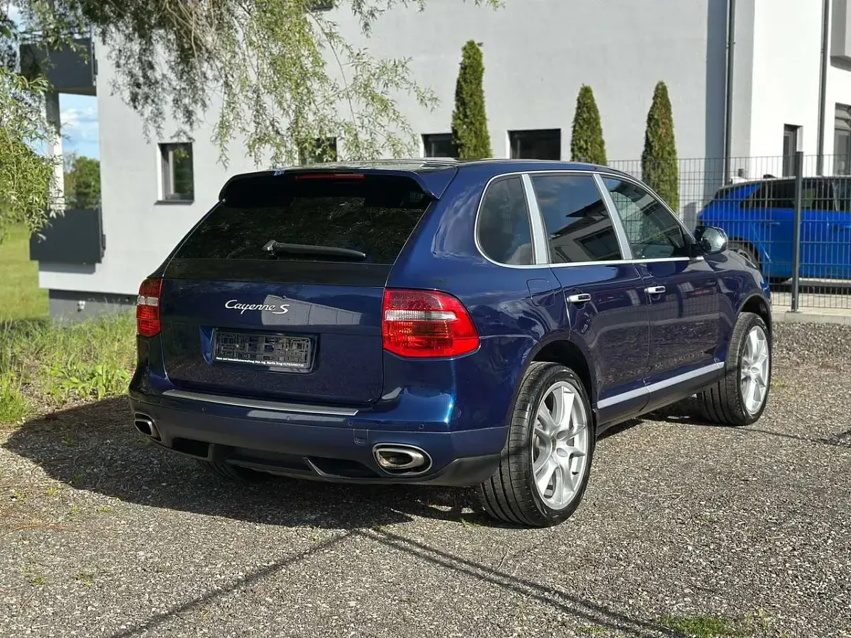 Brugt Porsche Cayenne S 385 HK (283 kW) 2008 Blå SUV