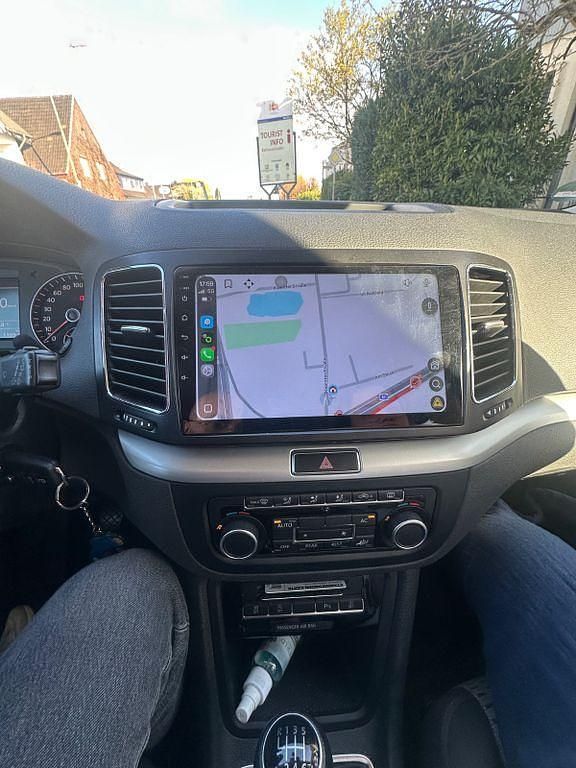 Gebraucht VW Sharan 140 PS (102 kW) 2010 Schwarz Van / Kleinbus