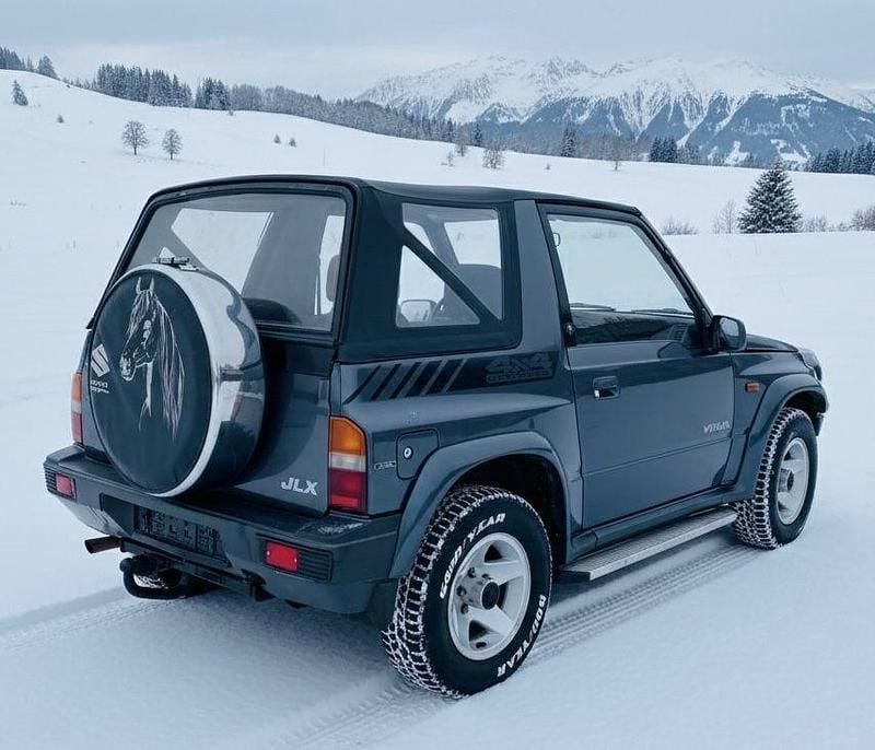 Gebraucht Suzuki Vitara 80 PS (58 kW) 1993 Grau Cabrio
