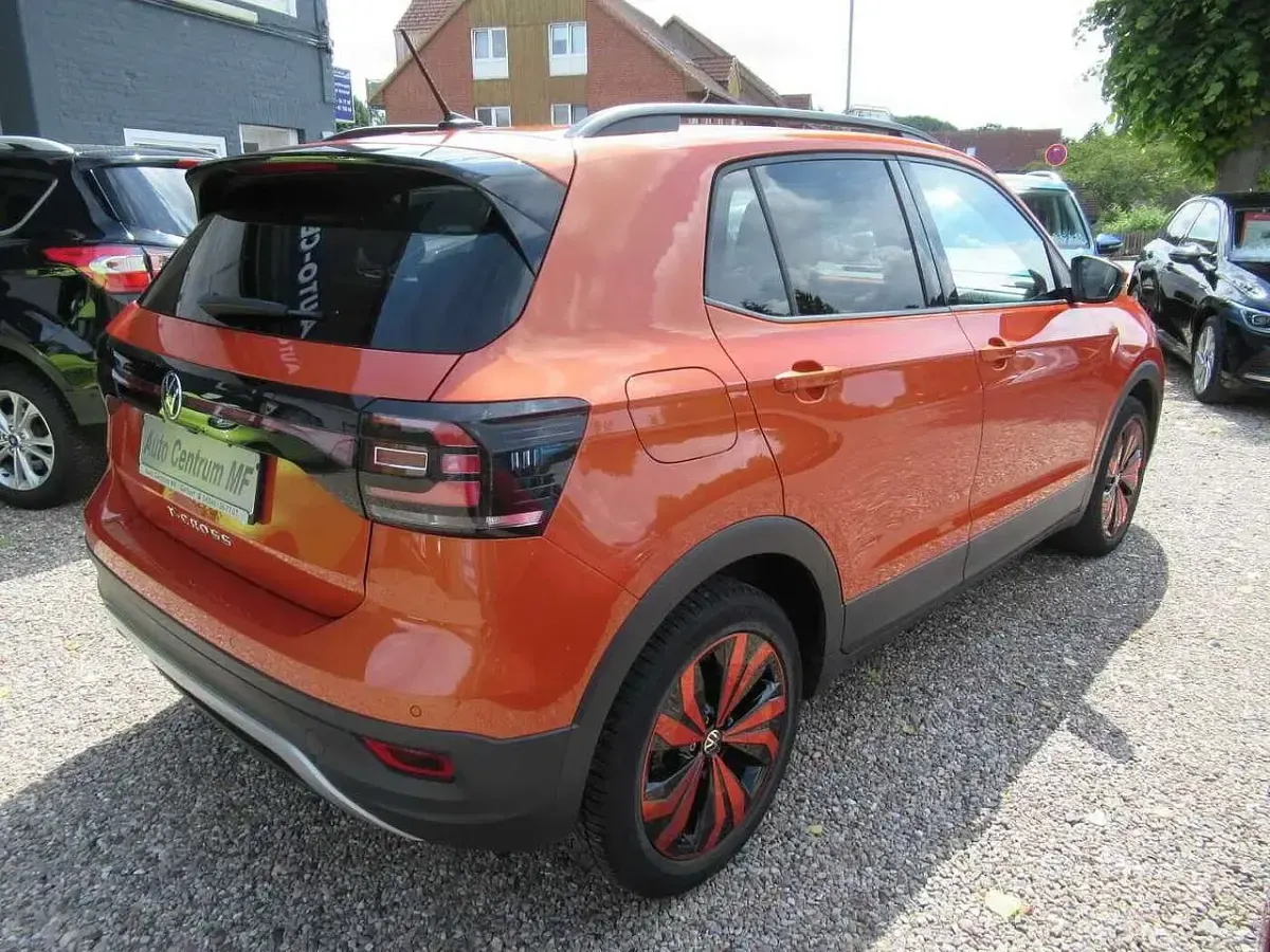Gebraucht VW T-Cross Life 110 PS (80 kW) 2021 Rot SUV