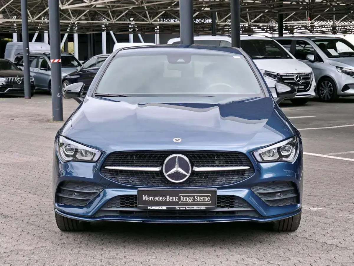 Gebraucht Mercedes CLA250e AMG 218 PS (160 kW) 2021 Blau Coupé