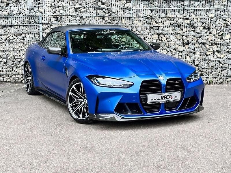 Blau Gebraucht 2023 BMW M4 Cabriolet Competition Edition Cabrio | 83.895 € (Fairer Preis) - Bild 1/4