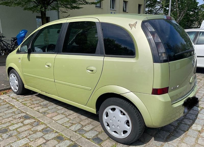 Gebraucht Opel Meriva 90 PS (66 kW) 2006 Grün Van / Kleinbus