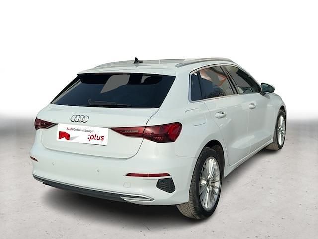 Gebraucht Audi A3 Sportback e-tron Advanced Plus 204 PS (150 kW) 2023 Gletscherweiß metallic Kleinwagen