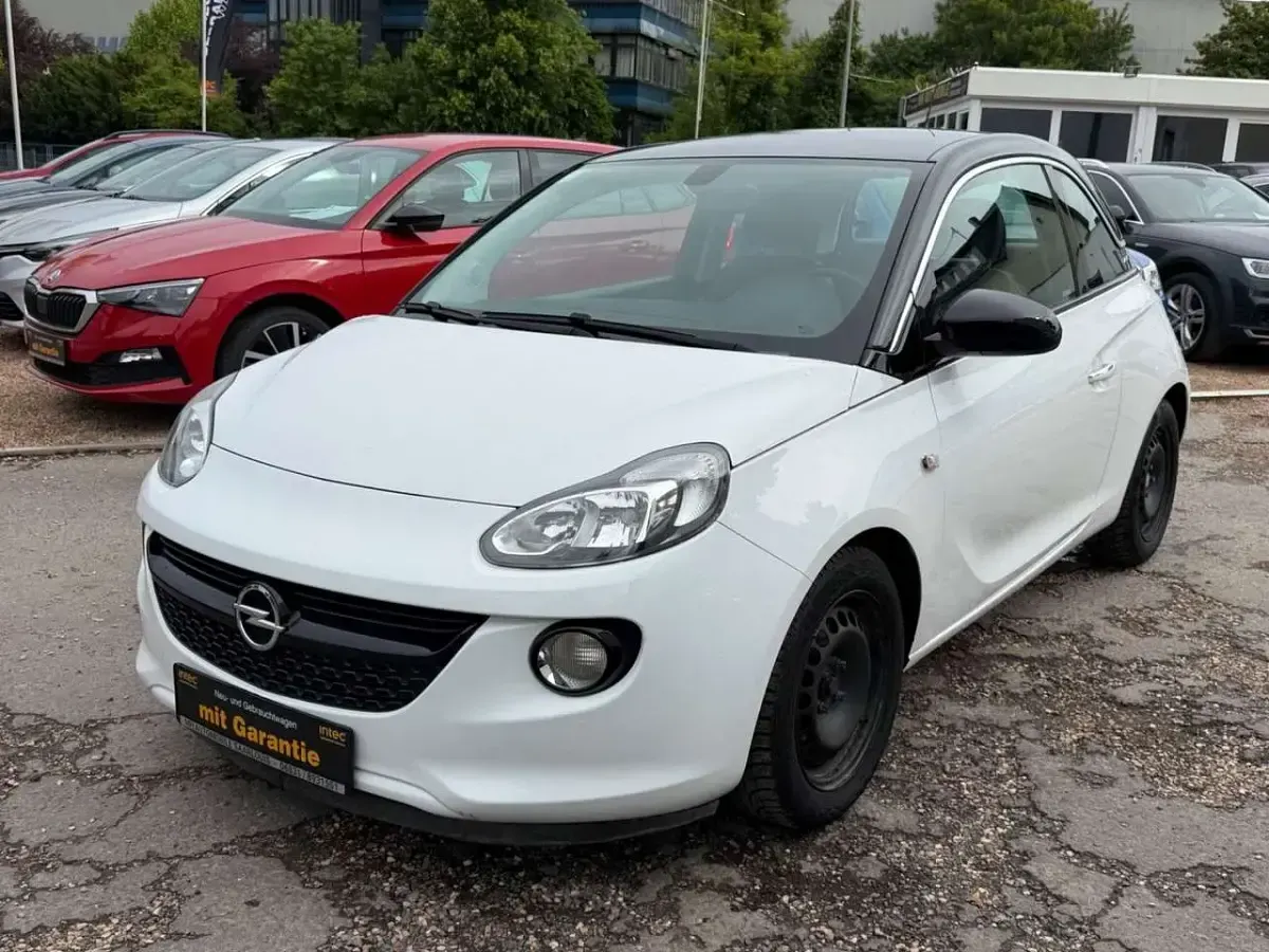 Gebraucht Opel Adam Jam 101 PS (74 kW) 2018 Schneeweiss/summitwhite/arctic Kleinwagen