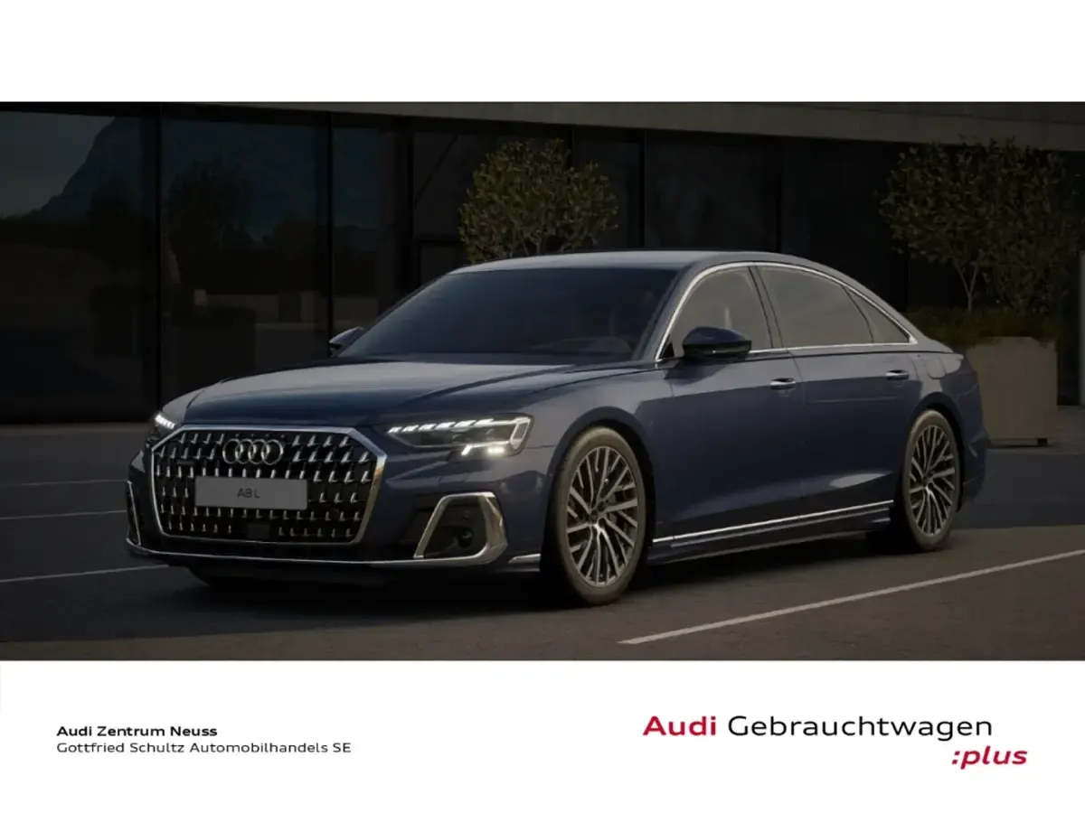Gebraucht Audi A8L Comfort 462 PS (339 kW) 2026 Firmamentblau metallic Limousine