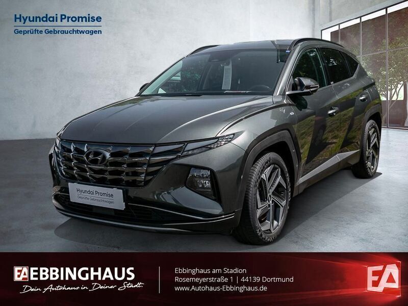 Grau Gebraucht 2021 Hyundai Tucson Prime SUV | 26.990 € (Teuer) - Bild 1/4
