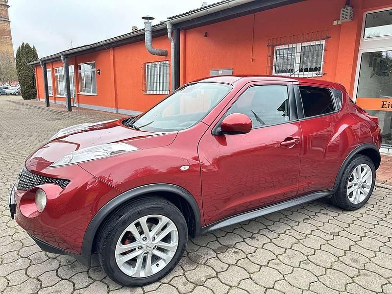 Force red metallic Gebraucht 2011 Nissan Juke Tekna SUV | 7.550 € (Etwas zu teuer) - Bild 1/4