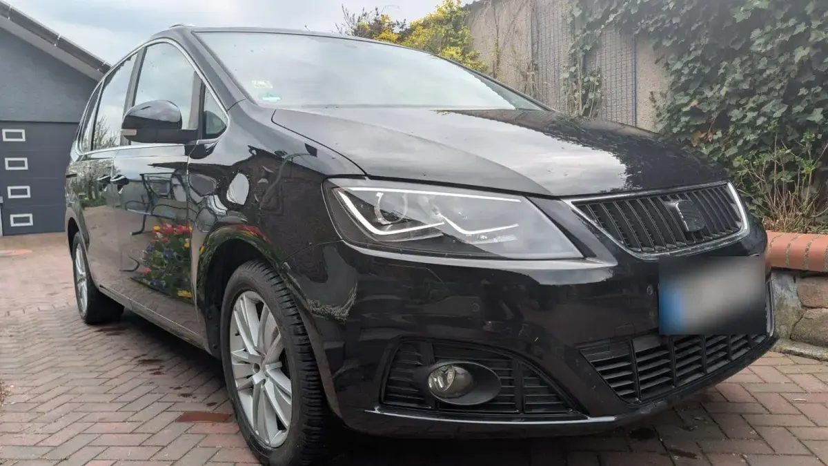 Gebraucht Seat Alhambra 150 PS (110 kW) 2013 Schwarz Van / Kleinbus