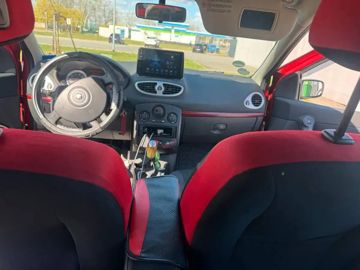 Gebraucht Renault Clio 125 PS (91 kW) 2007 Rot Kleinwagen