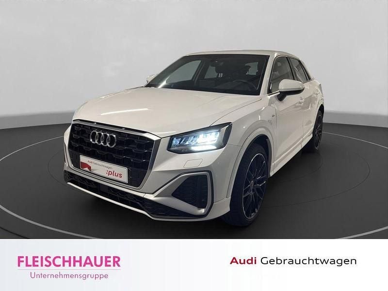 Weiss Gebraucht 2022 Audi Q2 S-Line SUV | 23.980 € (Fairer Preis) - Bild 1/4