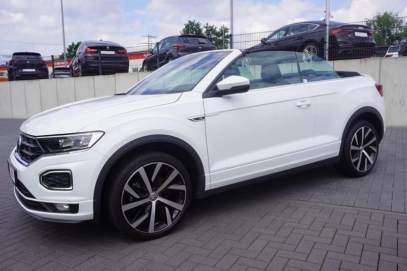 Weiß Gebraucht 2021 VW T-Roc R-line SUV | 27.950 € (Teuer) - Bild 1/4