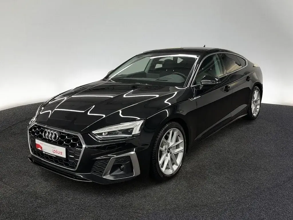 Gebraucht Audi A5 Sportback S-Line 204 PS (150 kW) 2021 Mythosschwarz metallic Kleinwagen