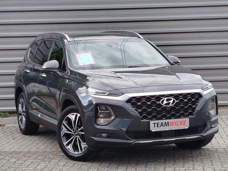Rain forest / met Gebraucht 2019 Hyundai Santa Fe Premium SUV | 26.950 € (Etwas zu teuer) - Bild 1/4