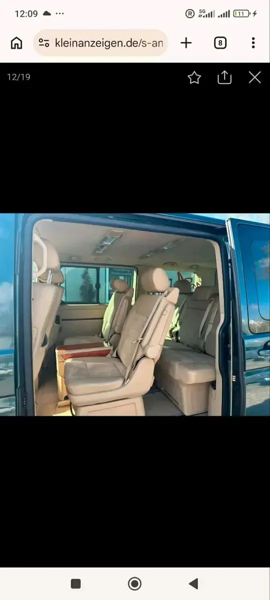 Używany VW T5 2004 Zielony Van