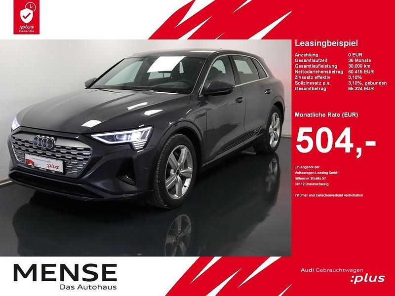 Magnetgrau Gebraucht 2024 Audi Q8 e-tron Advanced Plus SUV | 60.415 € (Superpreis) - Bild 1/4