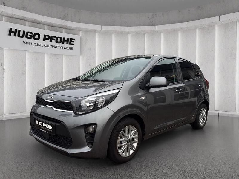 Grau Gebraucht 2021 Kia Picanto DREAM-TEAM Edition Kleinwagen | 13.380 € (Fairer Preis) - Bild 1/4