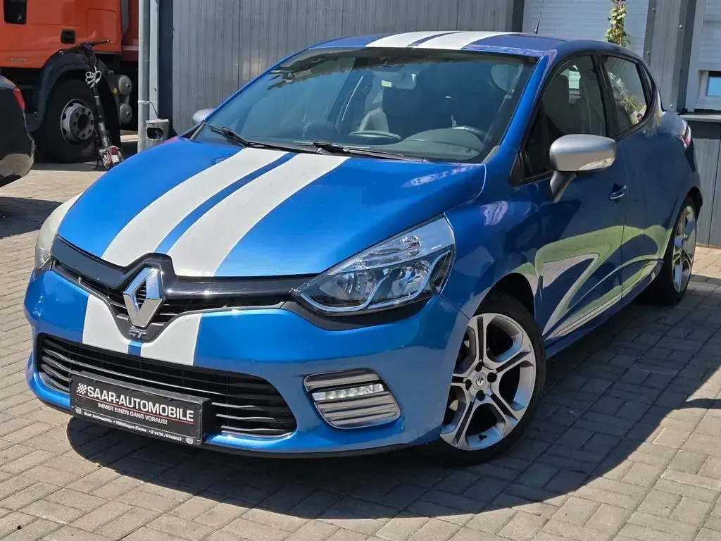 Gebraucht Renault Clio IV GT 118 PS (86 kW) 2015 Blau Limousine
