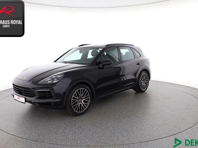Schwarz Gebraucht 2018 Porsche Cayenne SUV | 54.880 € (Teuer) - Bild 1/4