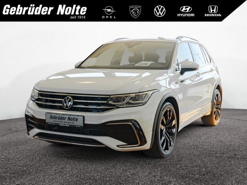 Weiß Gebraucht 2022 VW Tiguan R-line SUV | 35.950 € (Teuer) - Bild 1/4