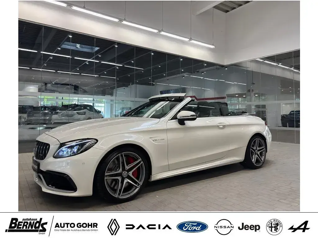 Gebraucht Mercedes C63 AMG AMG 510 PS (375 kW) 2018 Diamond white metallic paint Cabrio